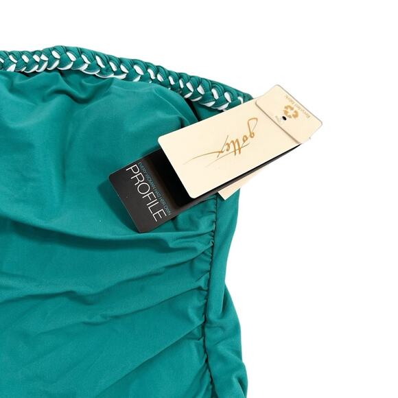 Gottex Swimwear Kundala One Shoulder One Piece Swimsuit Size 6 - Picture 6 of 8